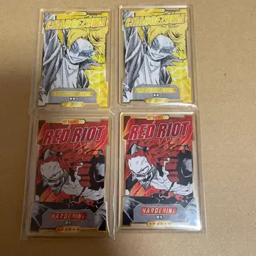 나의 히어로 아카데미아 히로아카 스탯 카드 컬렉션 카미나리 키리시마