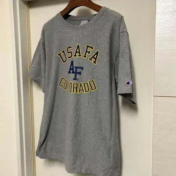 Champion USAFA 리버스 위브 T셔츠 택 포함
