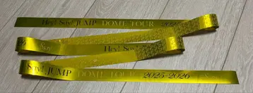 Hey! Say! JUMP S say 골드 컬러 레어 은색 테이프 1개