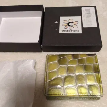 COCCO FIORE 크로커다일 패턴 코인 케이스