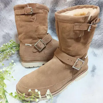 득템! 새상품급! 26cm VANS 베이지 어그 부츠 버클 포함