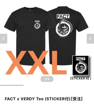 FACT x VERYDY 콜라보T셔츠 XXL