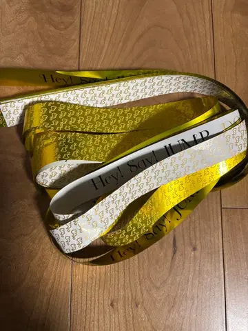 Hey! Say! JUMP 은색 테이프 풀 금색