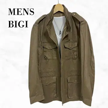 MEN'S BIGI radmess 밀리터리 자켓 M-65형 블루종
