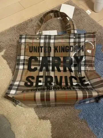 FRAMEWORK 콜라보 체크 무늬 백