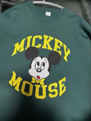 Disney 미키마우스 니트 스웨터