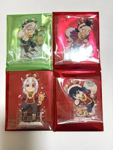 귀멸의 칼날 크리스마스 아크릴 스탠드