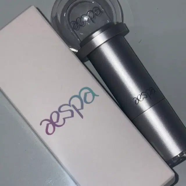 에스파 sm 응원봉 립밤