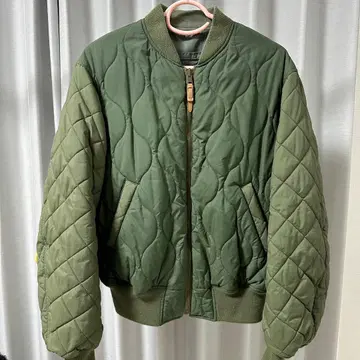 SLY 퀼팅 MA-1 리버서블 자켓