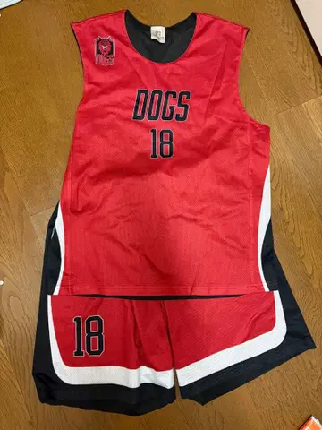 BEAST 농구 유니폼 HYUGA 18번 L 사이즈