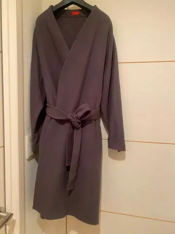 DES PRED 허리 벨트 포함 롱 코트 36