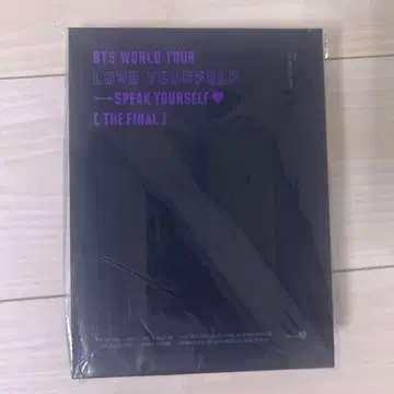 BTS WORLD TOUR LOVE YOURSELF Blu-ray