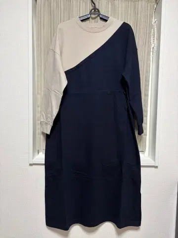 ROSE BUD 바이컬러 원피스 FREE size