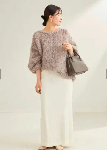 Plage 점보 탐 풀오버 그레이