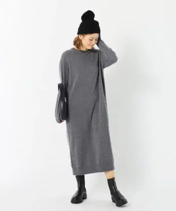 Deuxieme Classe 베이직 캐시미어 드레스 원피스