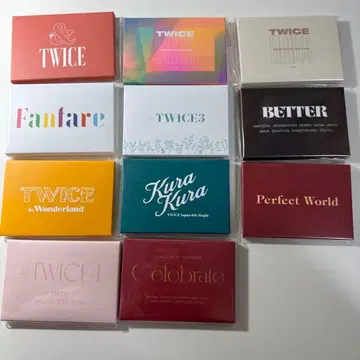 TWICE 포토카드 세트 묶음 판매