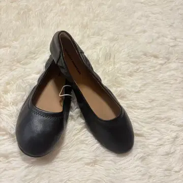 블랙 플랫슈즈 24.0 여성용