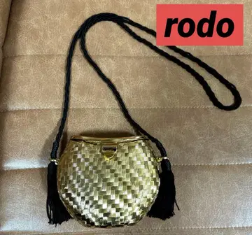 rodo 숄더백 사선 골드 이탈리아제
