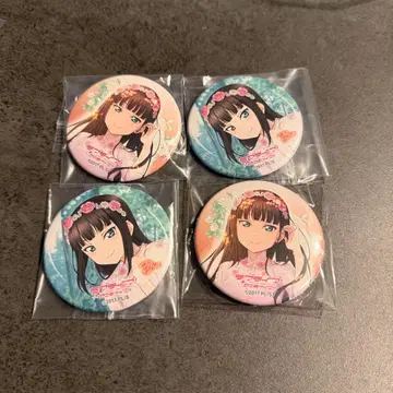 쿠로사와 다이아 러브 라이브 Aqours Flower Party 캔뱃지