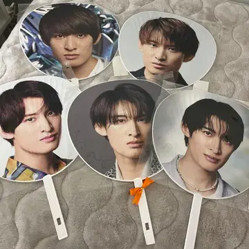 무카이 코지 Snow Man 부채 키링 토트 세트