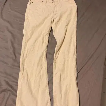 Lee 코듀로이 팬츠 크림색