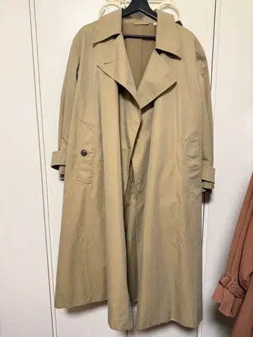 UNIQLO U 베이지 롱 코트