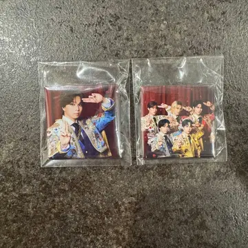 M!LK POP UP EVENT 스퀘어 캔뱃지 시오자키 타이치 단체