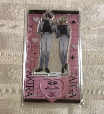 히라노와 카기우라 아크릴 스탠드 BLACK&PINK