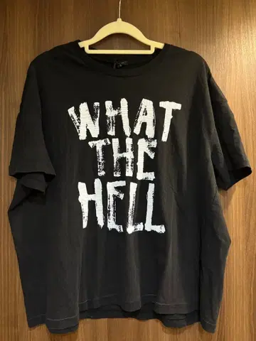 R13 UNISEX WHAT THE HELL RELAXED T 블랙 M