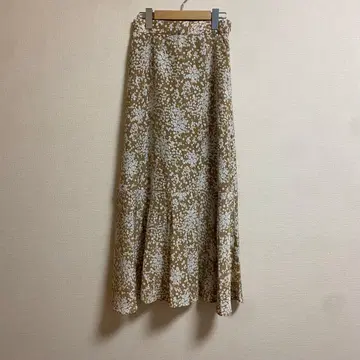 SENSE OF PLACE 플레어 롱 스커트 꽃무늬 [ M ] 상당