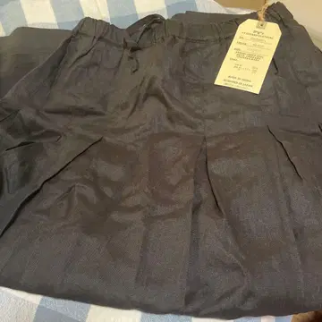 D*g*y 블랙 린넨 롱 스커트 L 사이즈