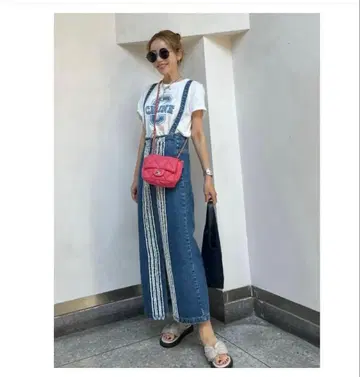 baybee JAPAN denim 프린지 skirt