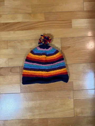 니트 모자 폼폼