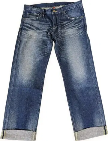 [ 유니클로U ] 스트레이트 데님 다크 블루 28/ 73cm