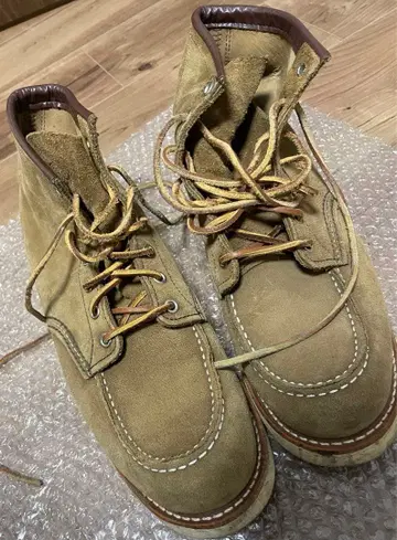 Red Wing Shoes 워크 부츠 베이지 한정 판매