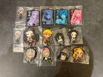 귀멸의 칼날 제일복권 러버 키링 묶음 판매