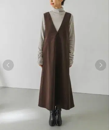 URBAN RESEARCH UR TECH 코듀로이 점퍼 원피스