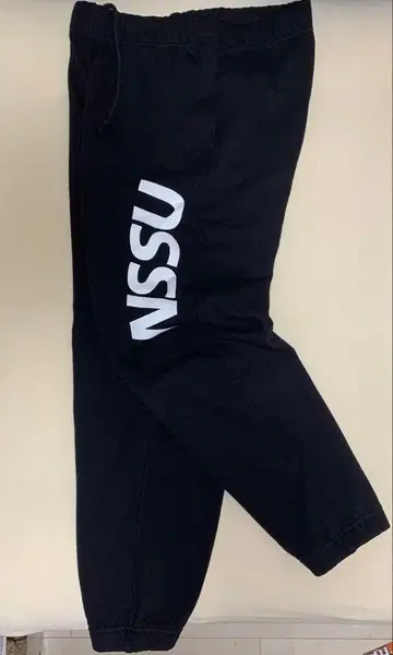 새상품 NSSU 스웨트 팬츠 칼리지 로고