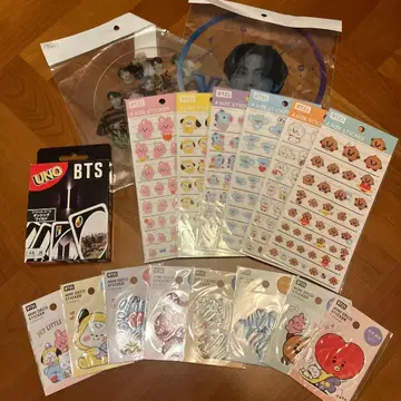 BTS BT21 스티커 세트 새상품