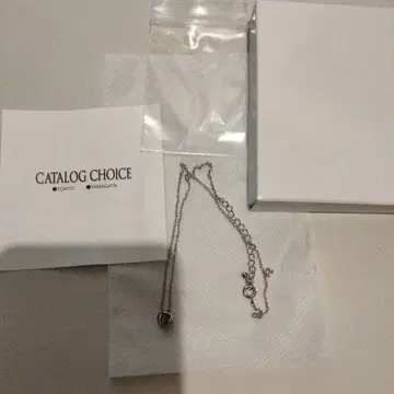 새상품 목걸이 실버