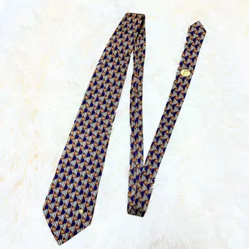dunhill 기하학 패턴 넥타이