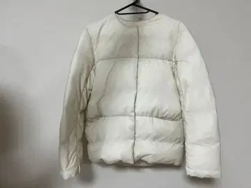 UNIQLO:C 유니클로 씨 라이트 다운 자켓 화이트 S 사이즈