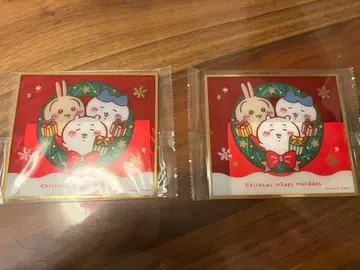 치이카와 오리지널 클리어 색지 세븐일레븐 한정판