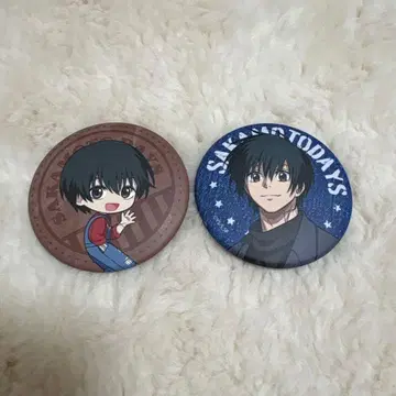 JF 사카모토 데이즈 나구모 트레이딩 매트 캔뱃지 세트