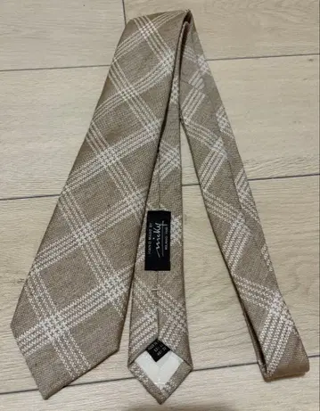 미사용 새상품 Nicky 니키 체크 무늬 넥타이