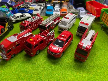 토미카 묶음 판매 소방차 긴급 차량 미니카 작업차 구급차 8대 세트