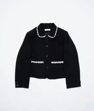 Smyeon 레이스 첨가 컴팩트 자켓