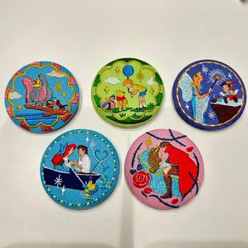 디즈니 자수 캔뱃지