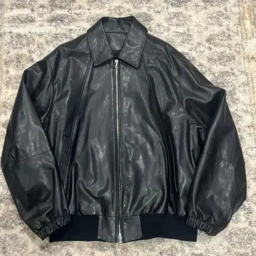 24AW ssstein LEATHER ZIP SHORT JACKET L