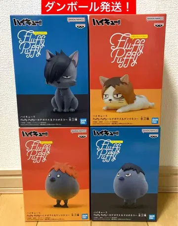 하이큐 플러피 퍼피 히나 유리 켄마 고양이 카게 유리 쿠로 고양이